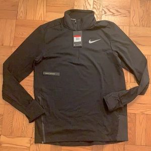 Nike Therma Dri-Fit Long Sleeve Half Zip Sz Large